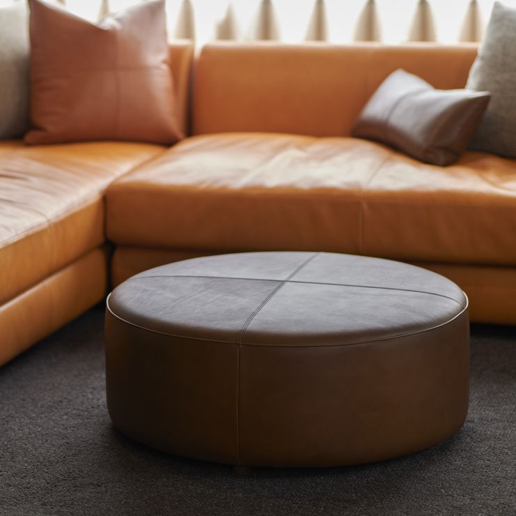 CERCHIO | KOKOROISHI(心石工芸)｜革ソファ・国産オーダーソファ