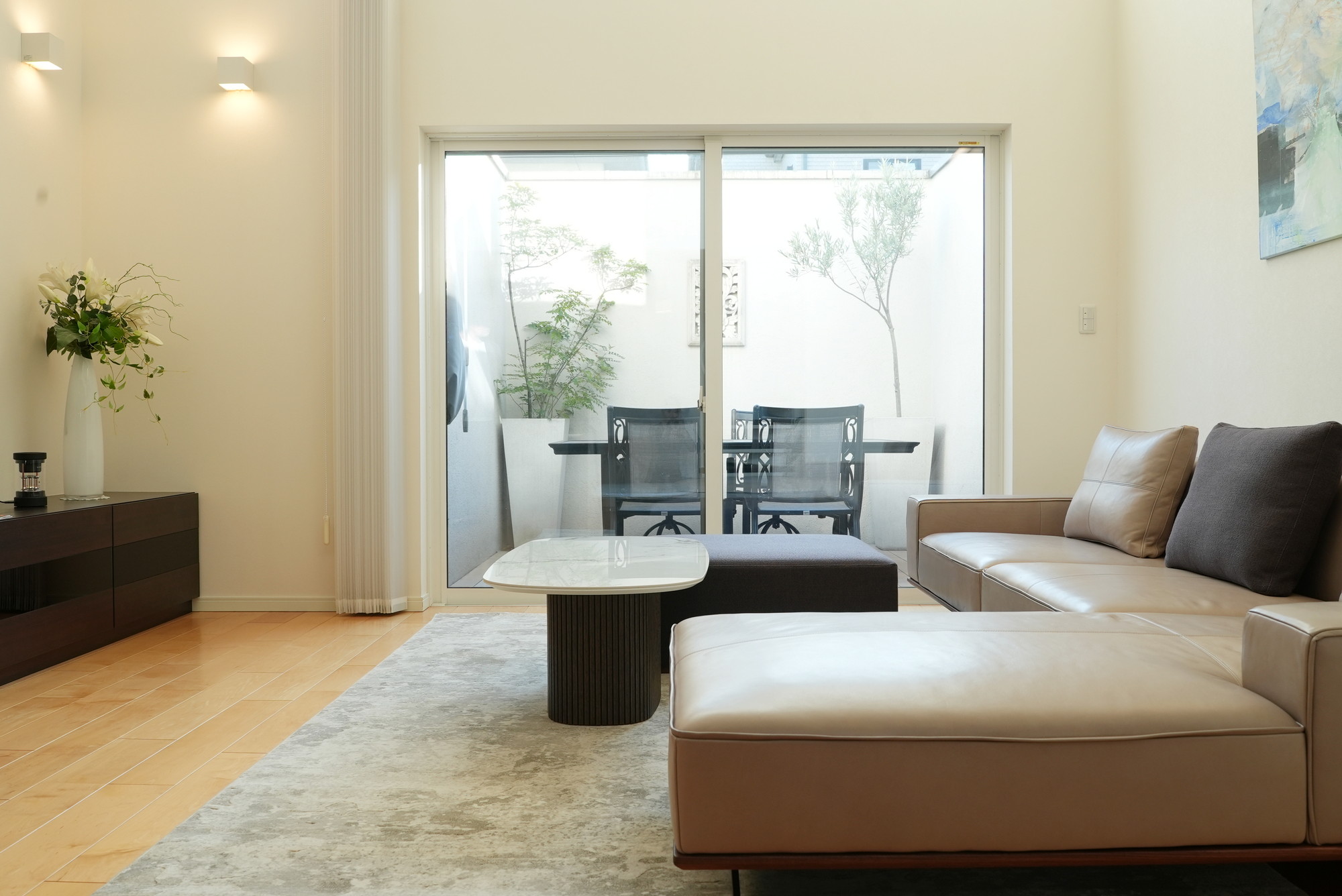 吹き抜けのある家IBUKI