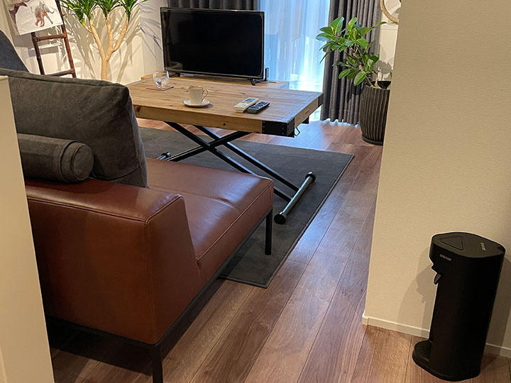 狭い部屋に憧れのカウチセット_HILL(ヒル)_ダークブラウン