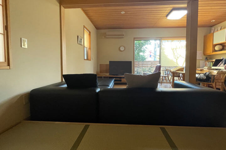LIMA(リマ)和風建築に合うコーナ本革ソファ