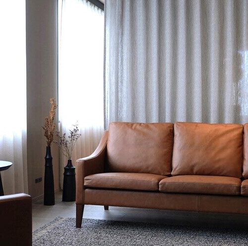 【UPCYCLE SOFA】 LATUNTO×Sørensen leather